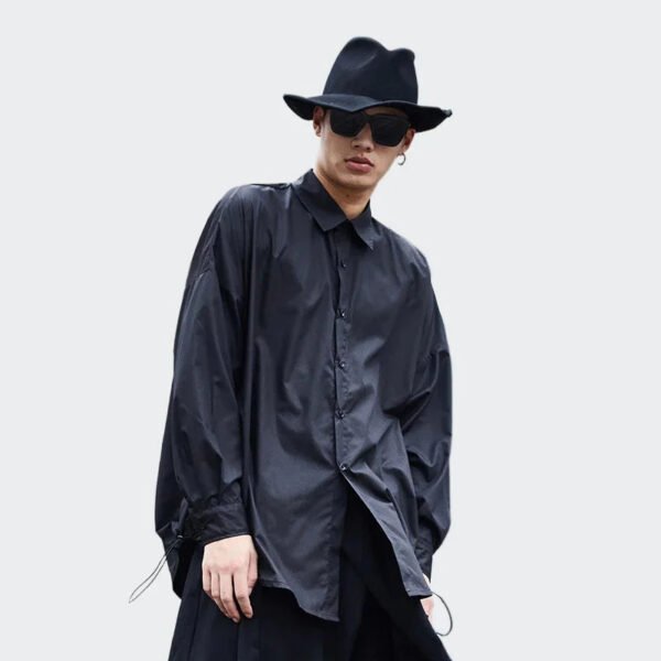 Japanese Dark Style Comfortable Trend Long-sleeved Shirts