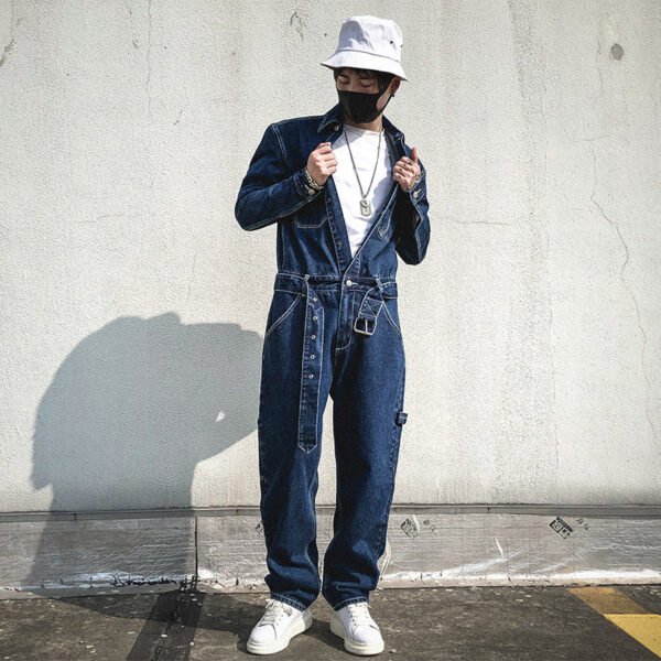 Japanese Harajuku Style One-piece Jeans