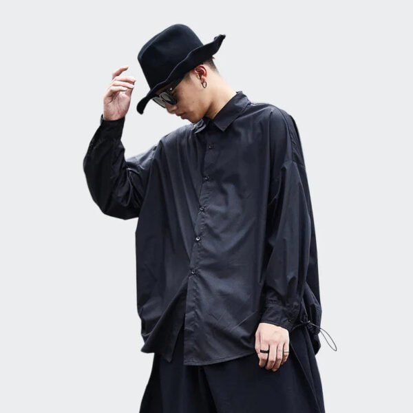 Japanese Dark Style Comfortable Trend Long-sleeved Shirts