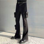 Original Low-rise Slim Three-dimensional Cargo Pocket Versatile Casual Flared Pants