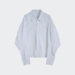 Dark Loose Wide-sleeved Solid Color Shirt Niche Japanese Shirt