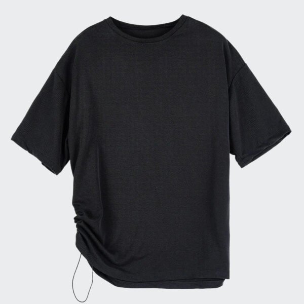 Japanese Trend Darkwear Series Crewneck Short-sleeved Shirts