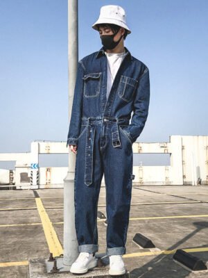 Japanese Harajuku Style One-piece Jeans