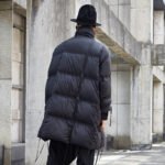 Niche Japanese Darkwear Mid-length White Duck Down Jackets