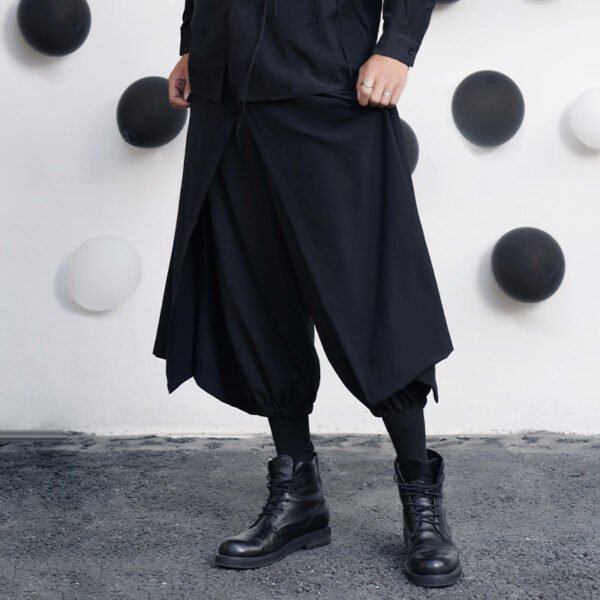 Japanese Darkwear Series Loose and Comfortable Casual Wide-leg Pants