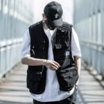 Workwear Vest Trend Multi Pocket Functional Vest Jacket