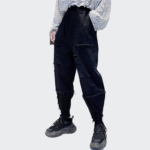 Dark And Cool Style With Personalized Design And Closed Loop Radish Pants