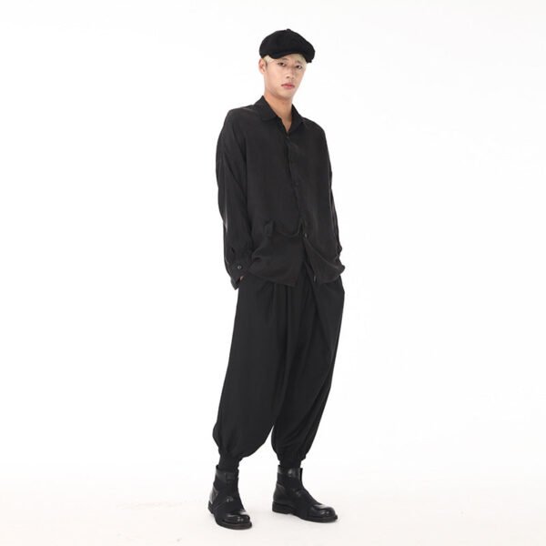 Spring Original Design Dark Wind Small Feet Loose Harem Pants Slacks