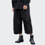 Cold Wind Design High-end Straight Slacks Samurai Pants