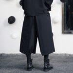 Japanese Darkwear Series Loose and Comfortable Casual Wide-leg Pants