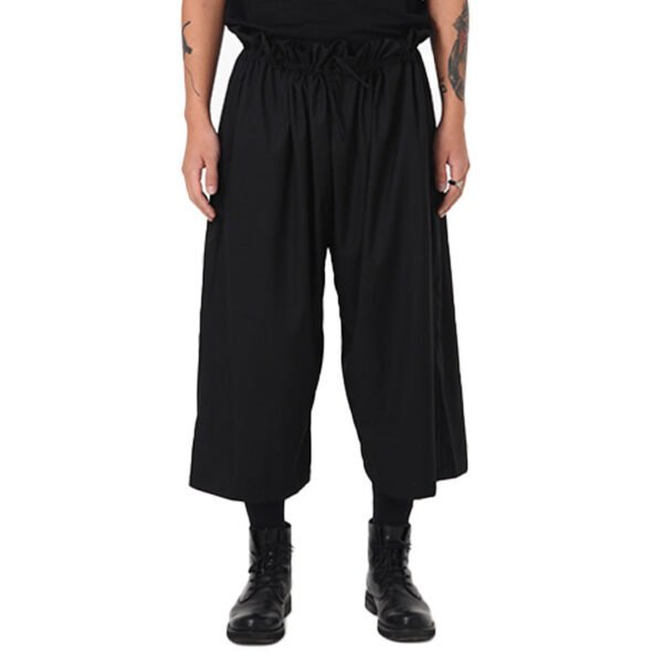 Original Design Sense Dark Style Wide Leg Pants Pleated Loose Trousers Pants