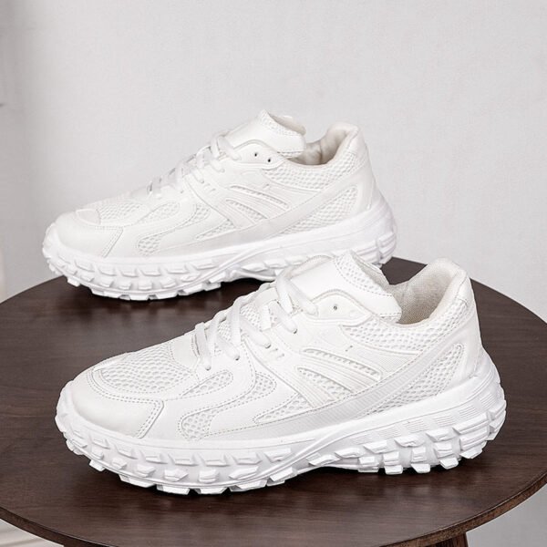 Low Cut Mesh Thick Sole Sneakers