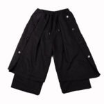 Dark Wind Summer New Loose Japanese Cropped Casual Wide-leg Pants