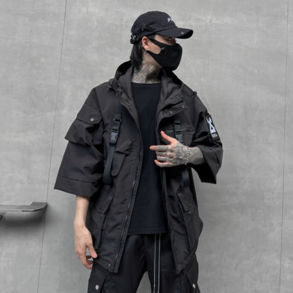 Darkstyle Autumn and Winter Loose Jacket Trendy Arcade Style Casual Techwear Coats