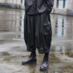 Japanese Dark Style Trend Cargo Wear Casuals  Pants