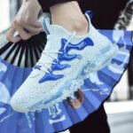 Flying Weaving Popcorn Super Light Pop Running Shoes Coconut Socks Shoes