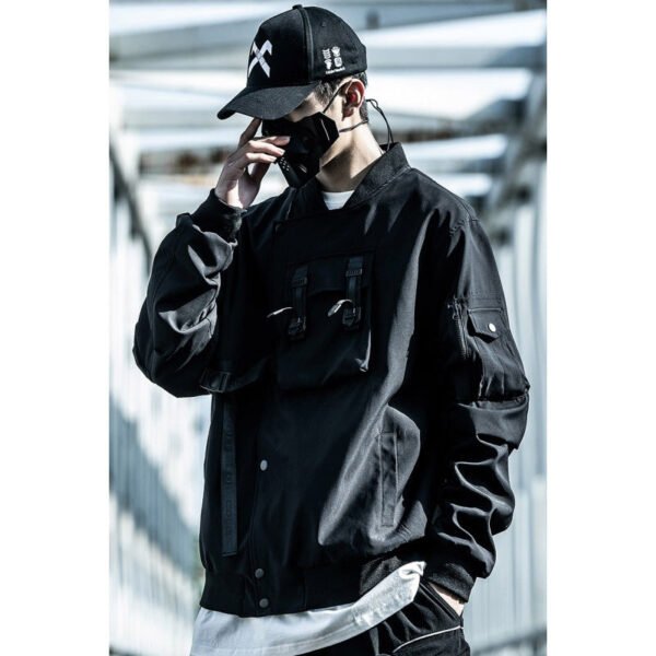 New Loose Fashion Brand INS Functional Style Baseball Suit Work Jacket