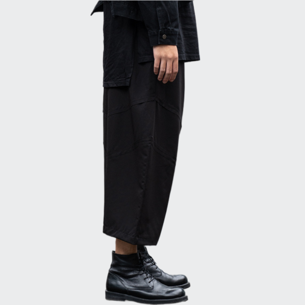 Cold Wind Design High-end Straight Slacks Samurai Pants