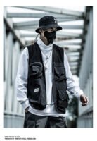 Workwear Vest Trendy Brand Camisole Functional Style Tactical Vest Jacket