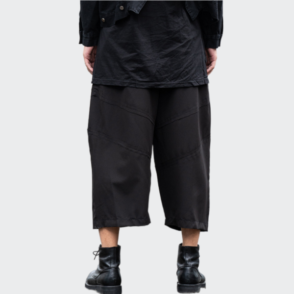 Cold Wind Design High-end Straight Slacks Samurai Pants