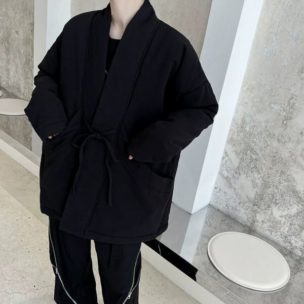 Design Niche Retro Short Cotton Winter Coat Japanese Style Jacket