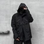 Autumn and Winter Dark Yamamoto Style Loose Jacket Trendy Street Casual Functional Style Work Techwear Coats