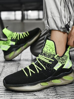 Flyknit Breathable Mesh Casual Sports Shoes